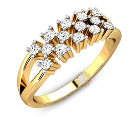 Vogue Crafts and Designs Pvt. Ltd. manufactures Diamond Wedding Ring at wholesale price.